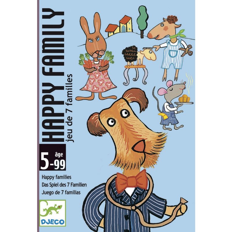 Djeco Jeu De 7 Familles - Happy Family