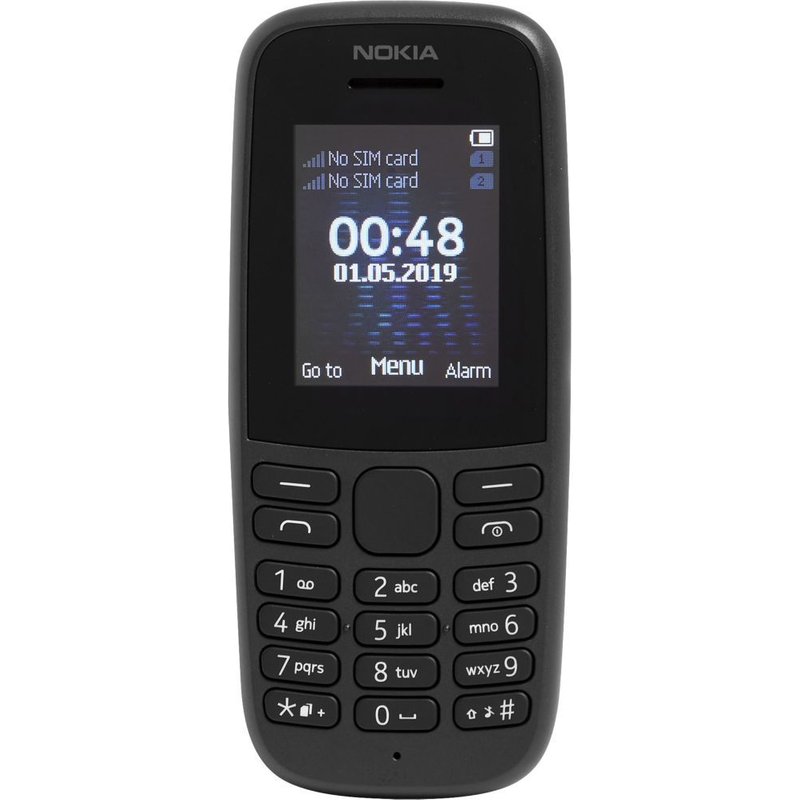 Nokia 105 Dual-SIM (2019) Noir