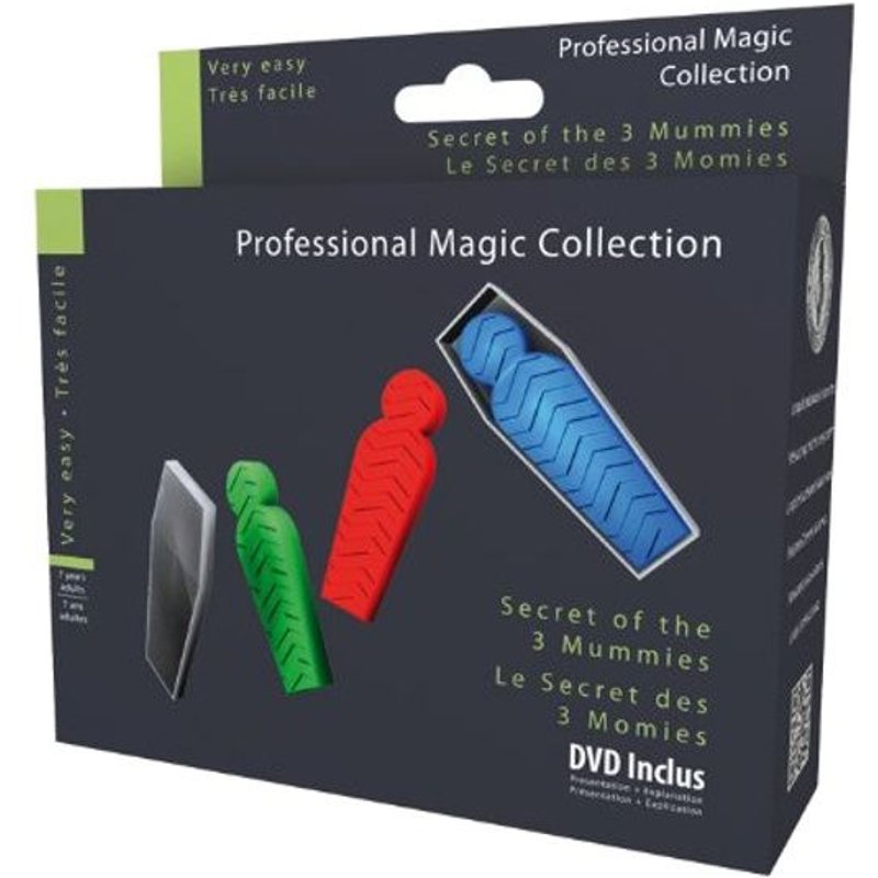 Professional Magic Collection Tour De Magie - Le Secret Des 3 Momies Avec Dvd