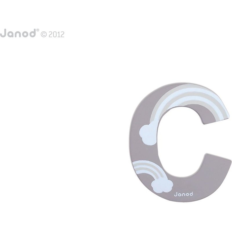 Janod Lettre Bois Abcdéco - C