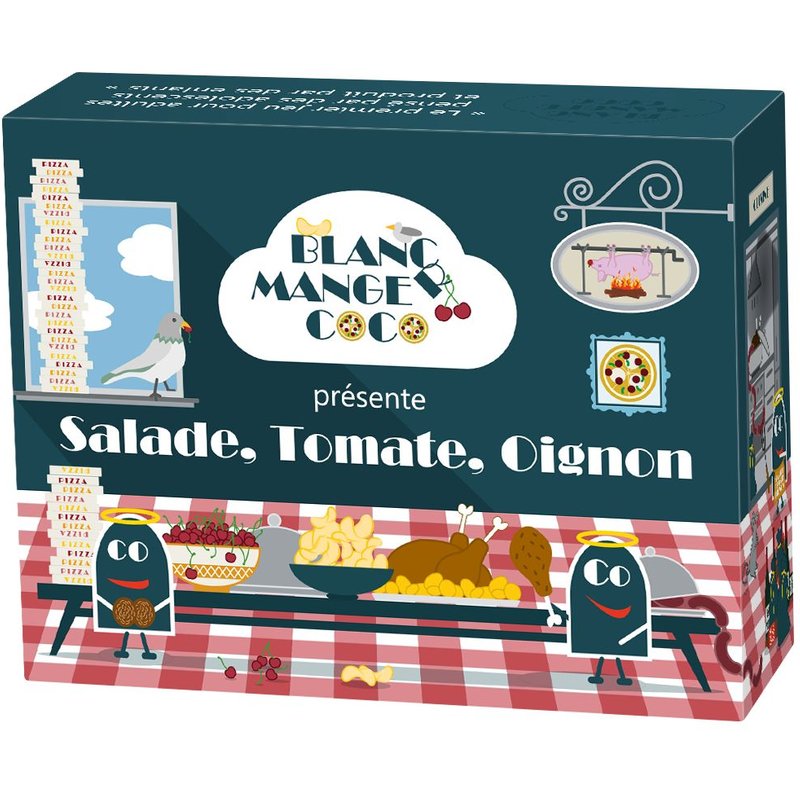 Blanc Manger Coco - Salade Tomate Oignon