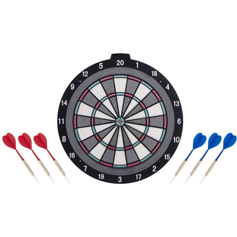 Cible fléchettes - pointes plastiques 45cm