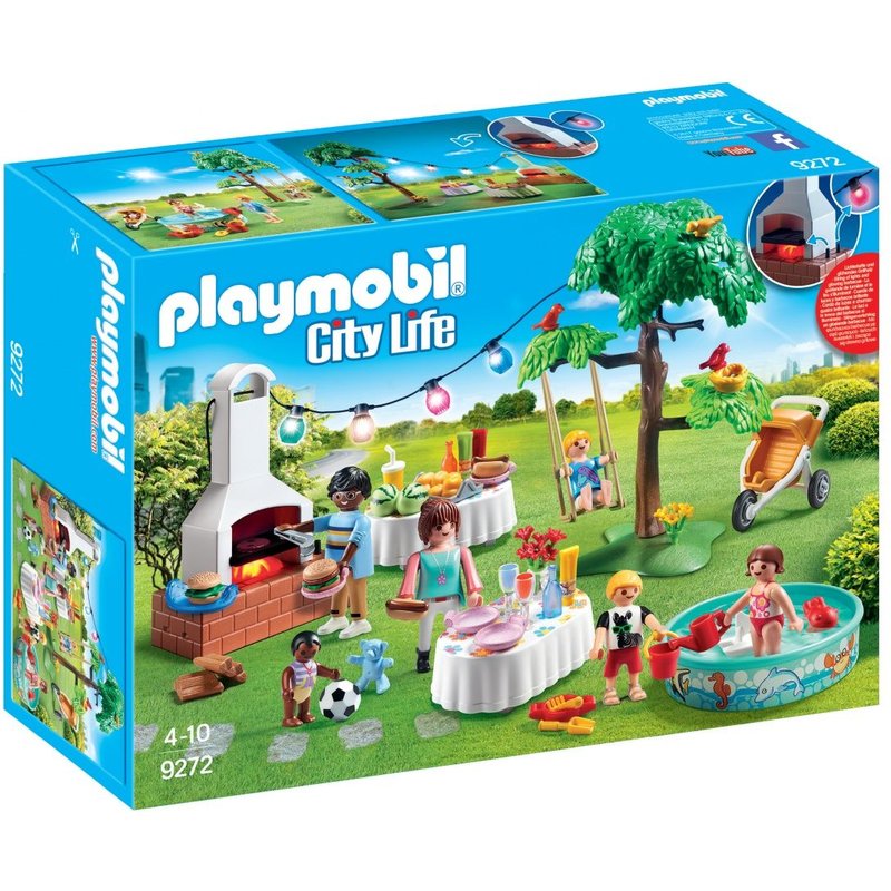 Playmobil 9272 - Famille et barbecue estival