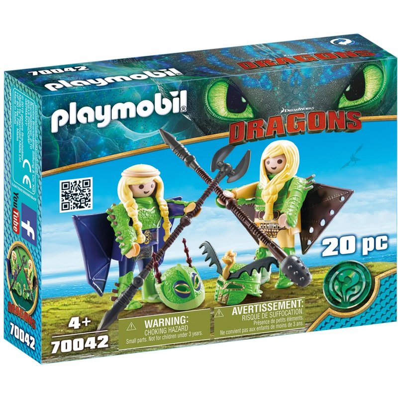 Playmobil 70042 - Kranedur et Kognedur en combinaison