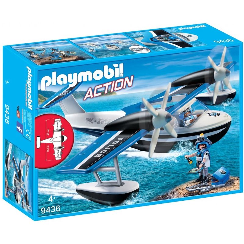 Playmobil 9436 - Hydravion De Police
