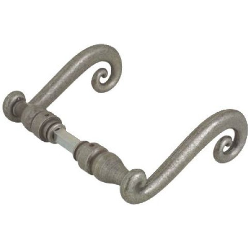 BEQUILLE DOUBLE AQUITAINE FER PATINE 2 P C 6