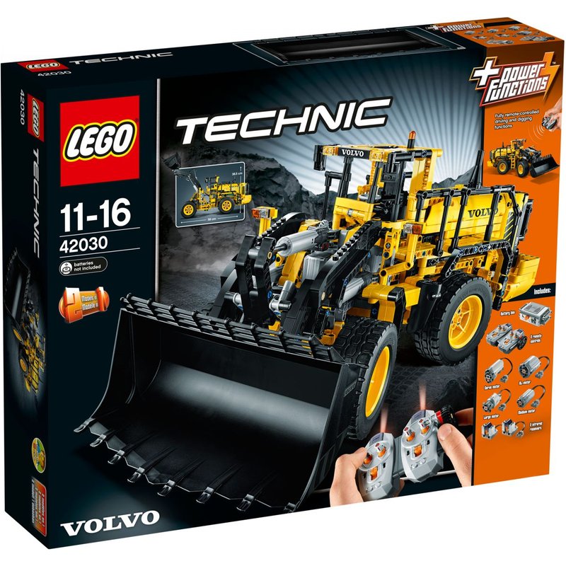 LEGO Technic - La chargeuse sur pneus télécommandée VOLVO L350F - 42030