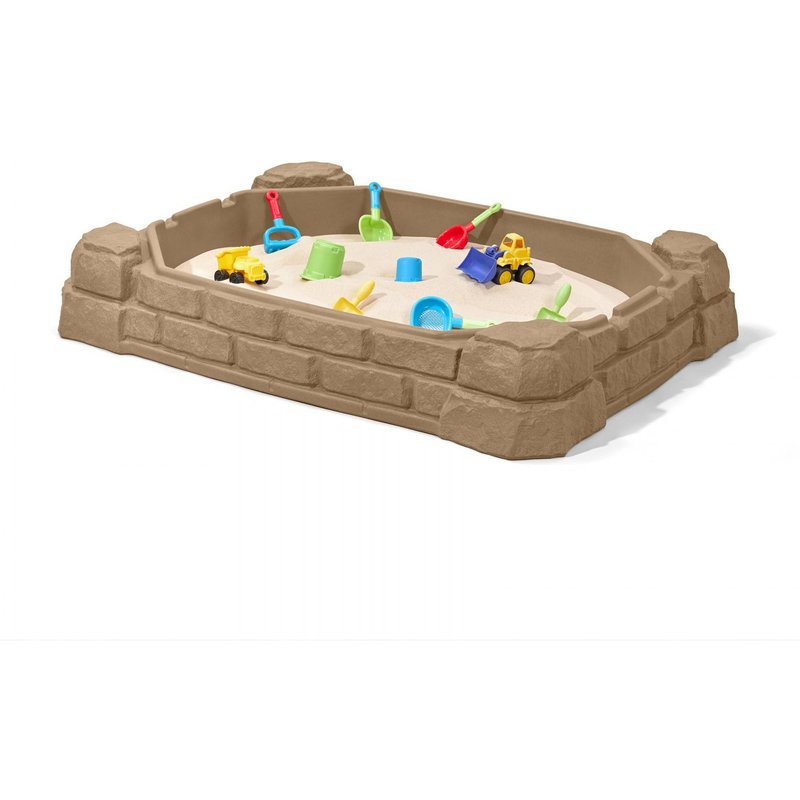 Bac À Sable Enfant Bac À Sable Pour Enfants En Plastique Avec Couvercle - Step2 Naturally Playful