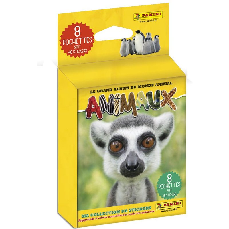 Panini Animaux Blister 8p