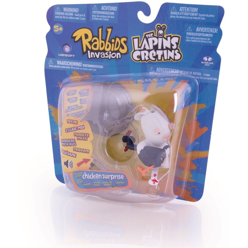 Imc Toys Lapins Crétins - Figurine Sonore Chicken Suprise
