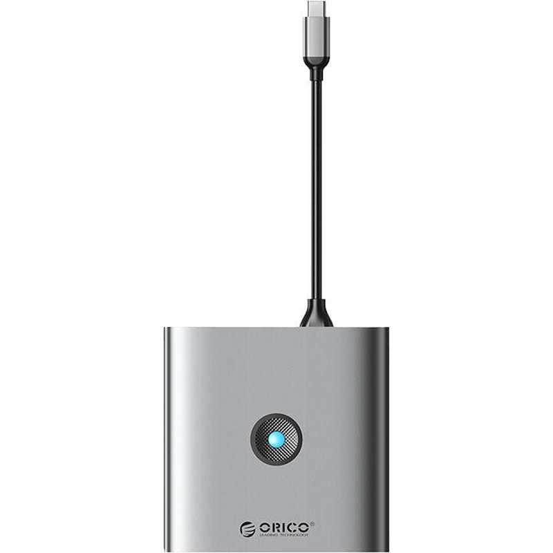 Orico Usb Hub 8-in-1 Hdmi, Sd/tf, 3xusb-a 3.0, 100w Pd, Usb-c