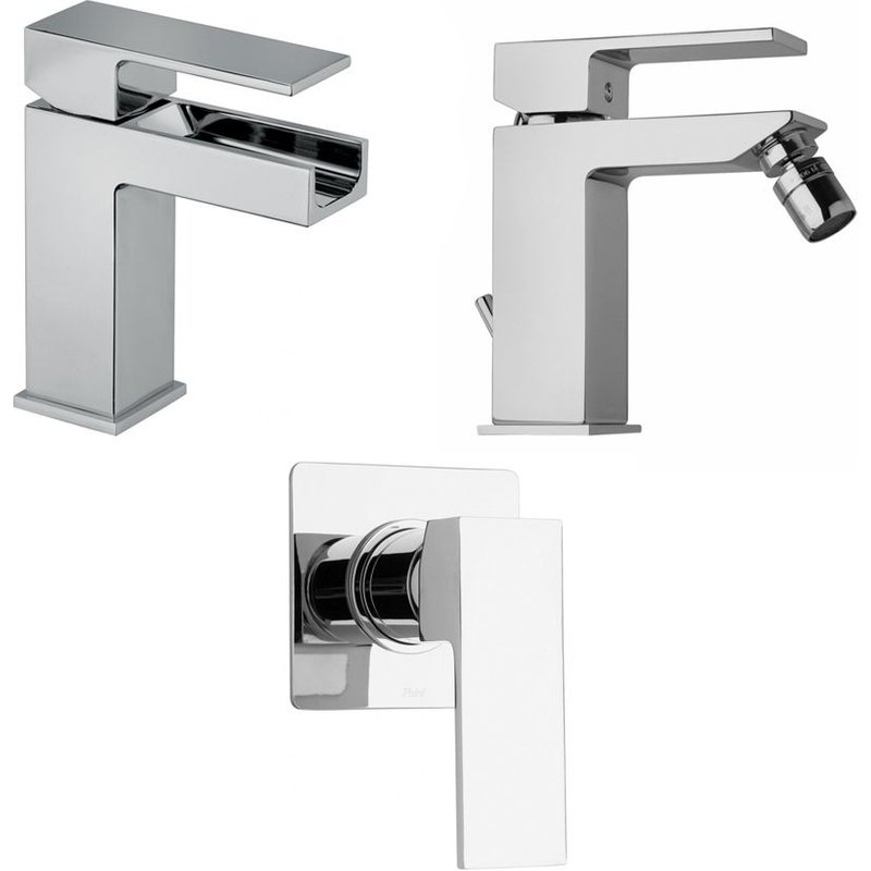 ROBINETTERIE DE BAIN LAVABO ET BIDET À CASCADE, BIDET ET ENCASTREMENT DOUCHE INFINITY