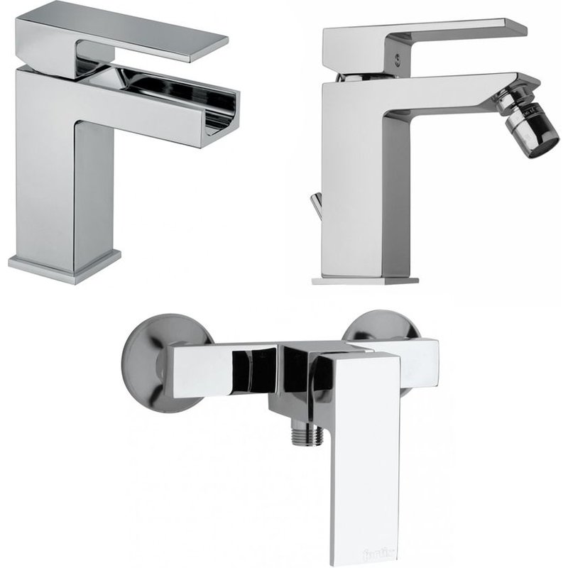 MITIGEUR LAVABO À CASCADE DE BAIN, BIDET ET GROUPE EXTERNE DE DOUCHE INFINITY