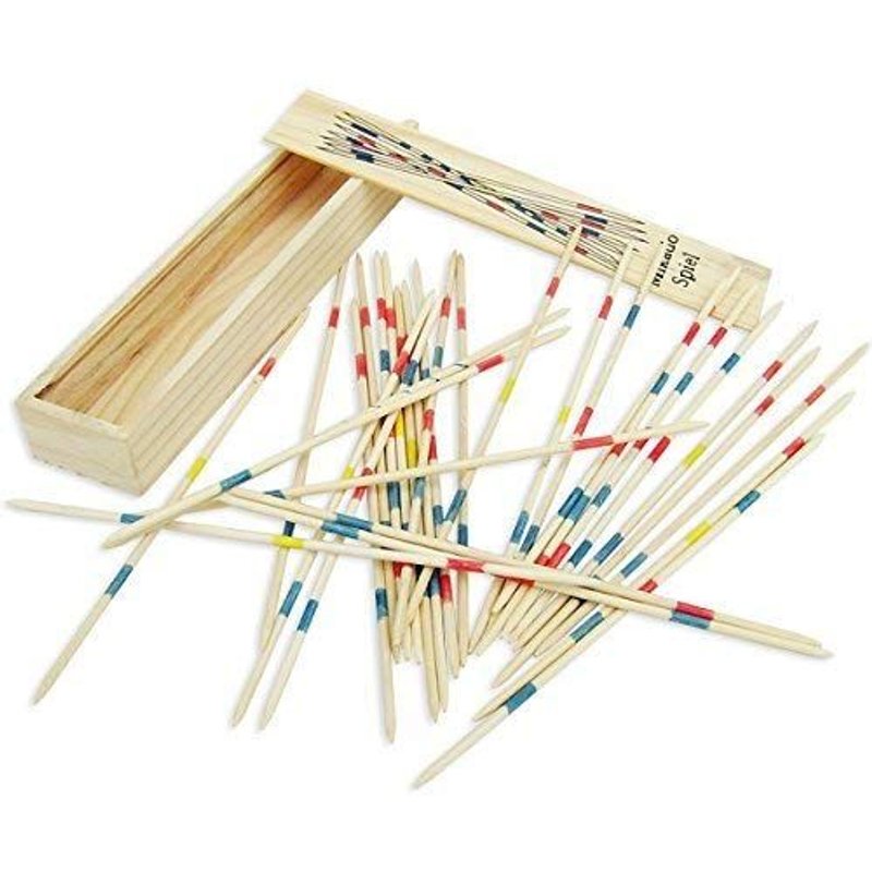 Mikado Spiel Bâtons En Bois Jeu - Fun Jeu