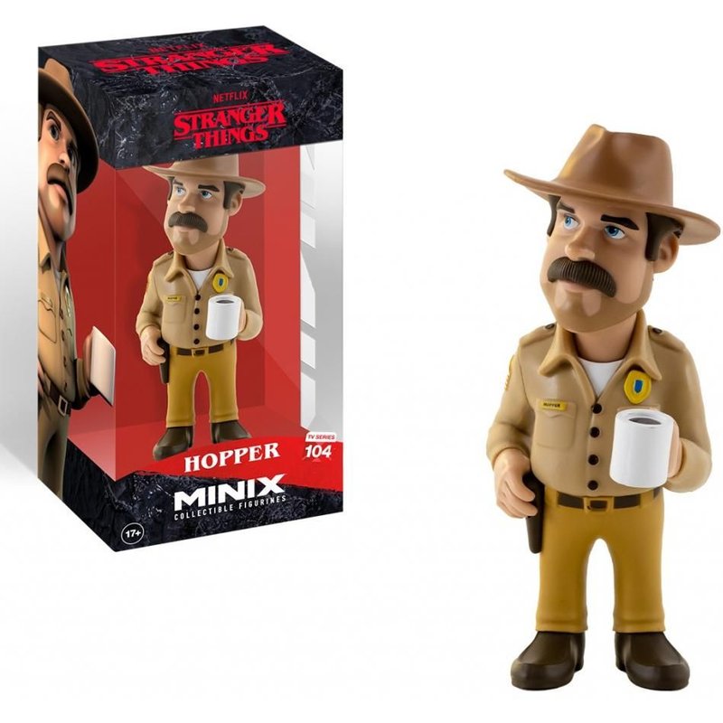 Stranger Things - Hopper - Figurine Minix 12cm
