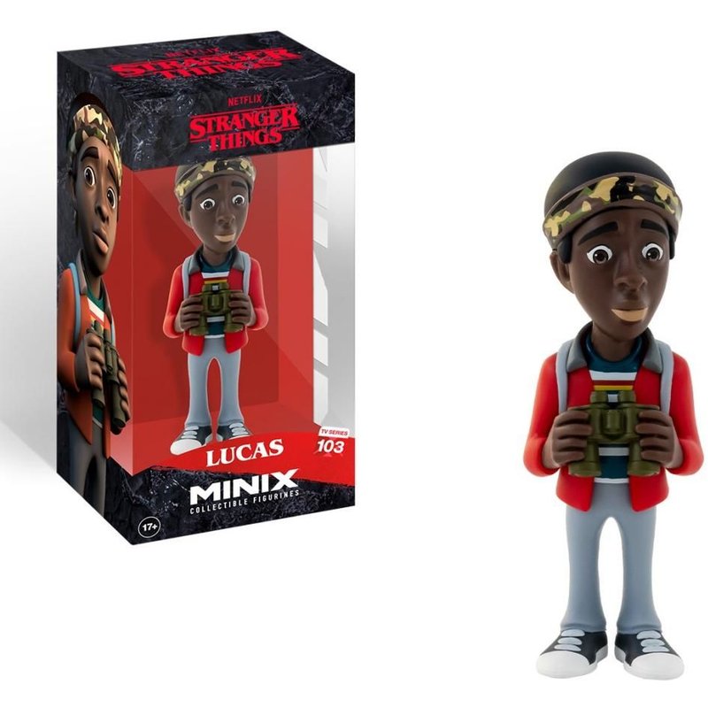 Stranger Things - Lucas - Figurine Minix 12cm