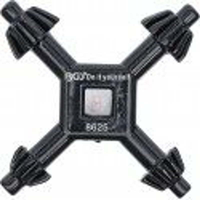 Clé en croix serrage mandrin universel Ø 4 - 5,5 - 6 - 7 mm BGS