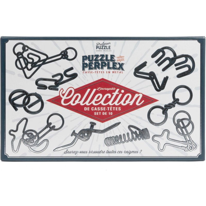 Professor Puzzle Perplex Set De 10 - Fr