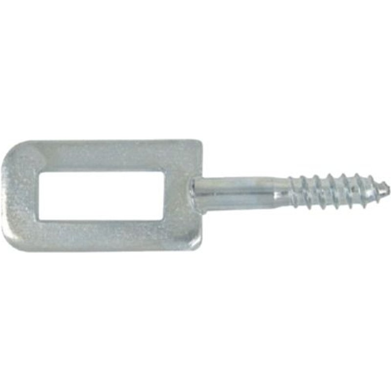 Gâche à visser arrêt à paillette 6 x 60 mm bichrome - JARDINIER MASSARD - 501493