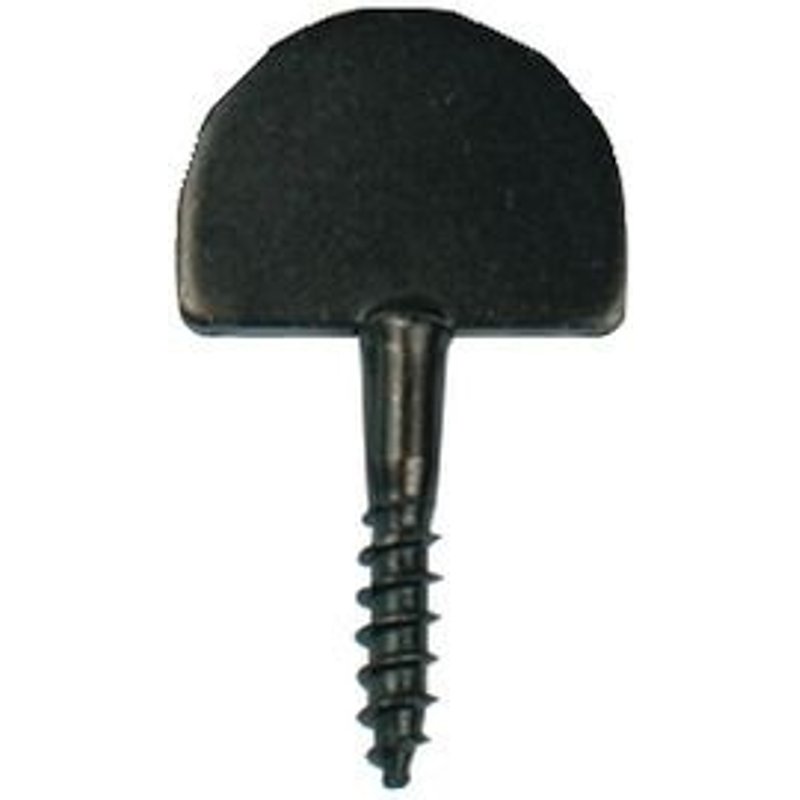 Dardenne droite à visser diamètre 7mm finition noir - TORBEL - 710566