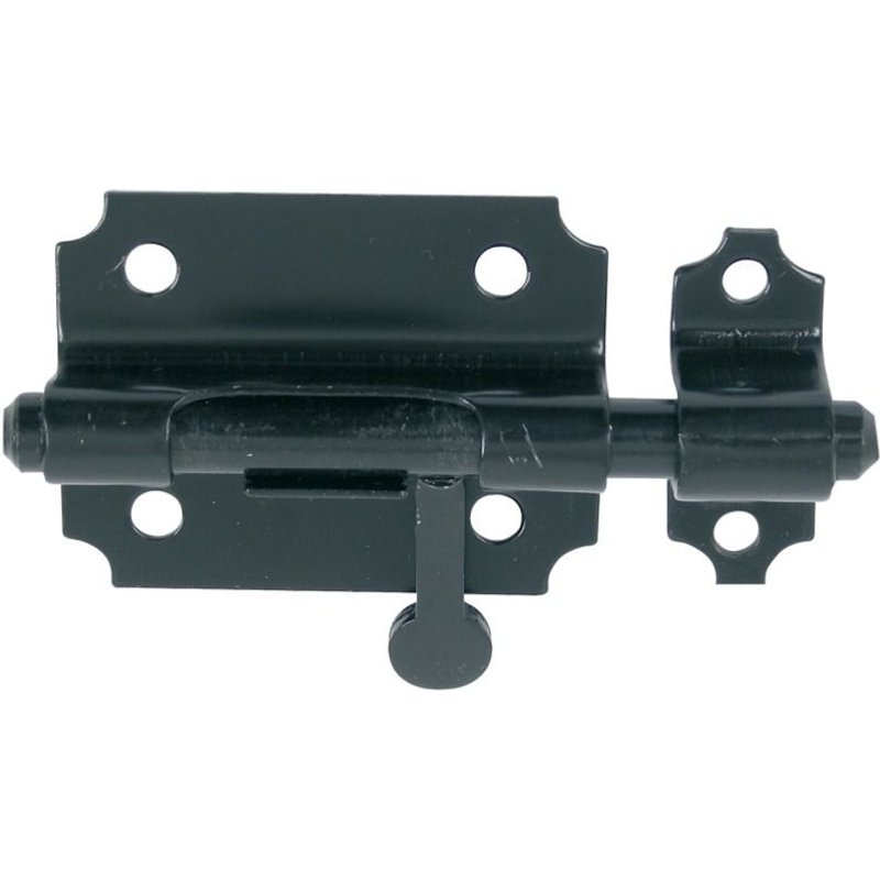 Verrou de box POIRE diamètre 14mm couleur zingué noir - JARDINIER MASSARD - 9521153