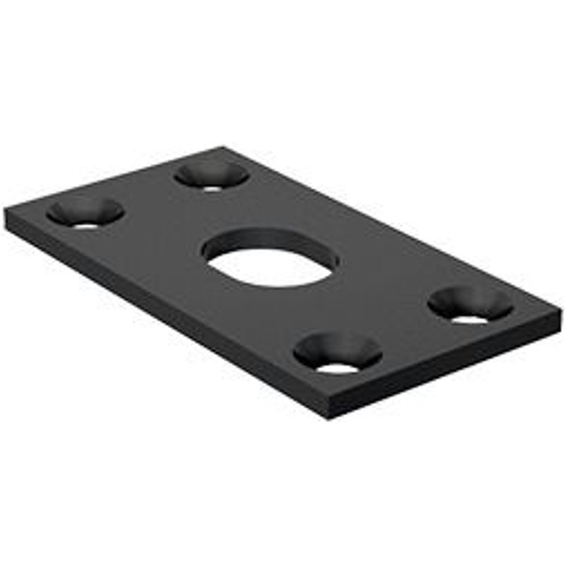 Gâche plate entailler 14 mm - MANTION - 1314GE