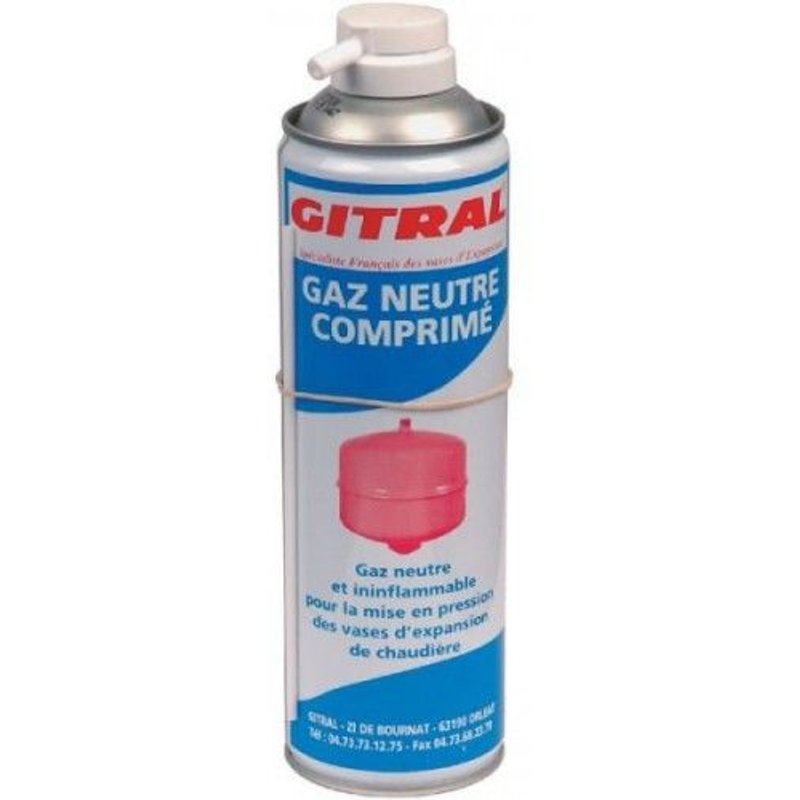 Aérosol de recharge pour ensemble de gonflage pour vase expansion GITRAL