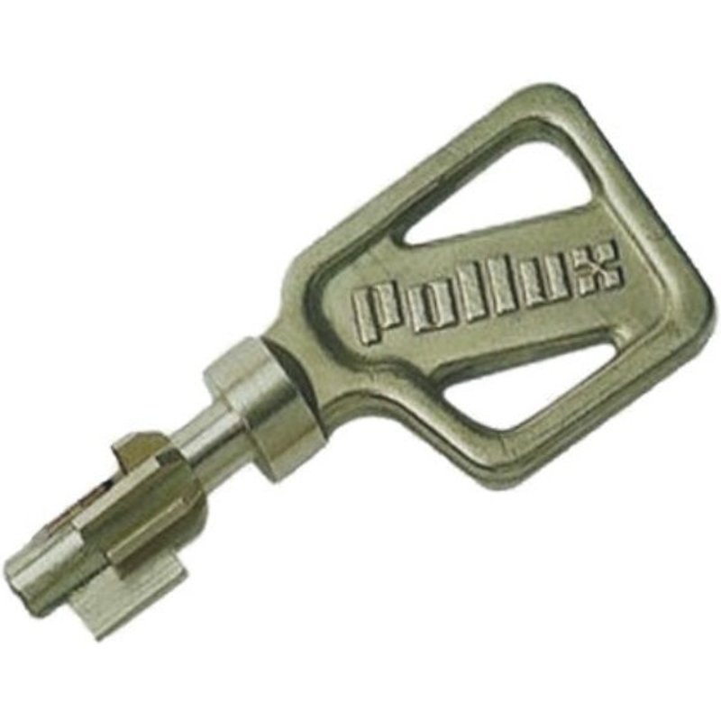 Mécanisme en applique vertical fouillot 70 mm A2P1 7 ailettes gauche 0 - POLLUX - 74700