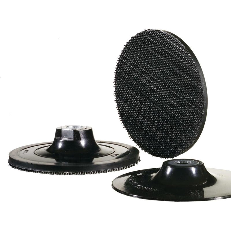 Plateau auto-agrippant velcro X 123 mm pour disque WEBRAX AN70150 - HERMES - 2318938