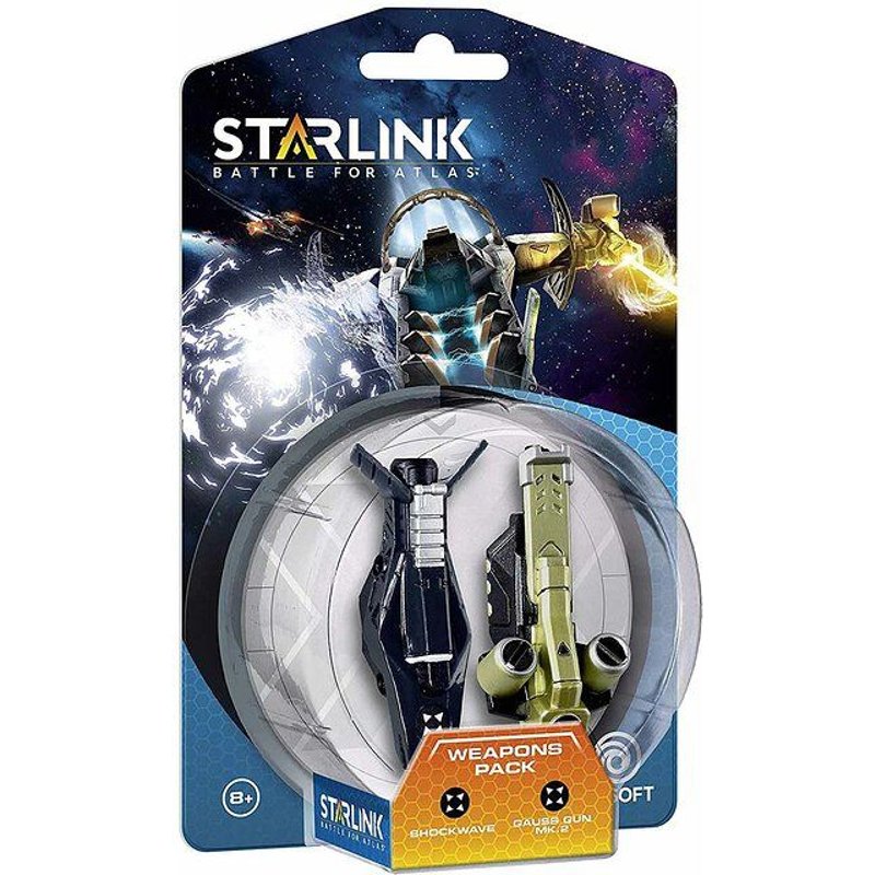 Figurine Ubisoft Starlink Weapon Pack Foudroyeur + Canon Magnétique