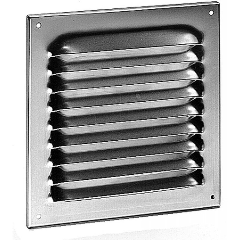 Grille de protection contre les intempéries UPMANN V2A 200x200 avec fil volant - 54641