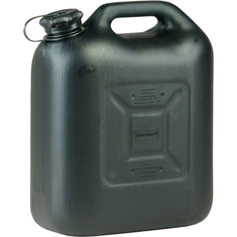 Bidon de carburant Classic Content 18 l noir HD-PE L365xL178xH435mm HÜNERSDORFF