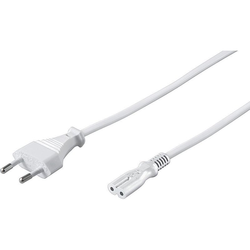 MicroConnect - Power Cord Notebook 10m White - Câbles d'alimentation externes