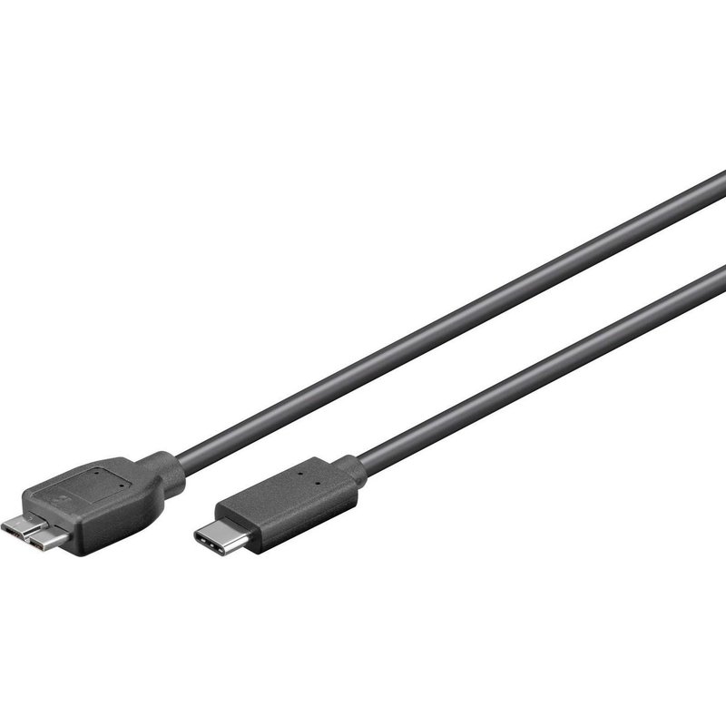 MicroConnect - USB-C to USB3.0 Micro B 0,6M - Câbles USB