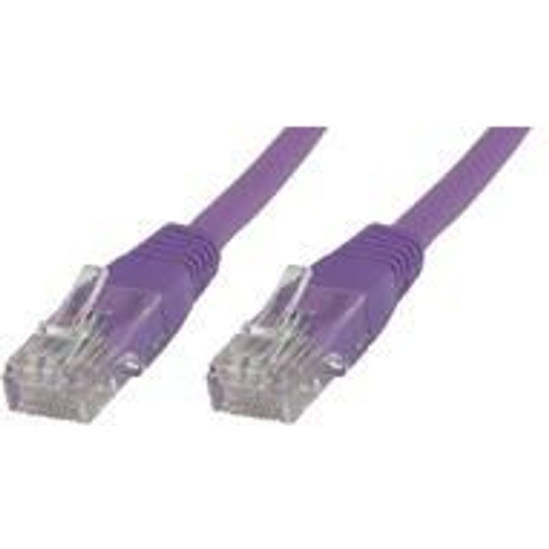 MicroConnect - U/UTP CAT6 1,5M Purple PVC - Câbles réseau