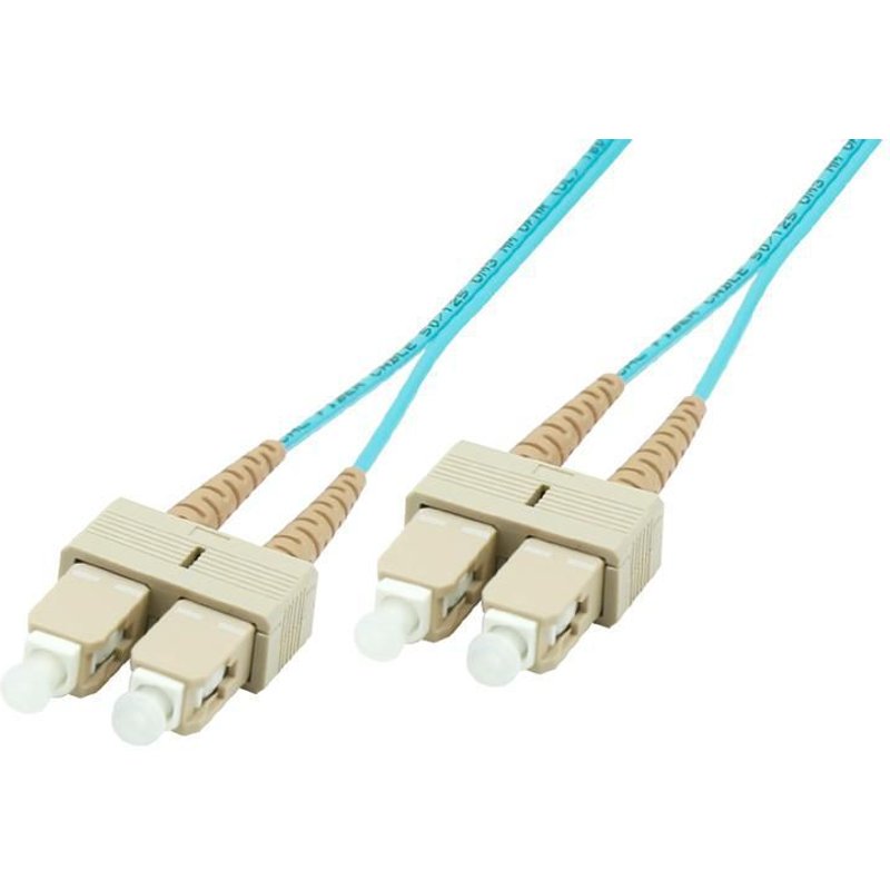 MicroConnect - SC/UPC-SC/UPC 2m OM3 - Fibre Patch Câbles Duplex