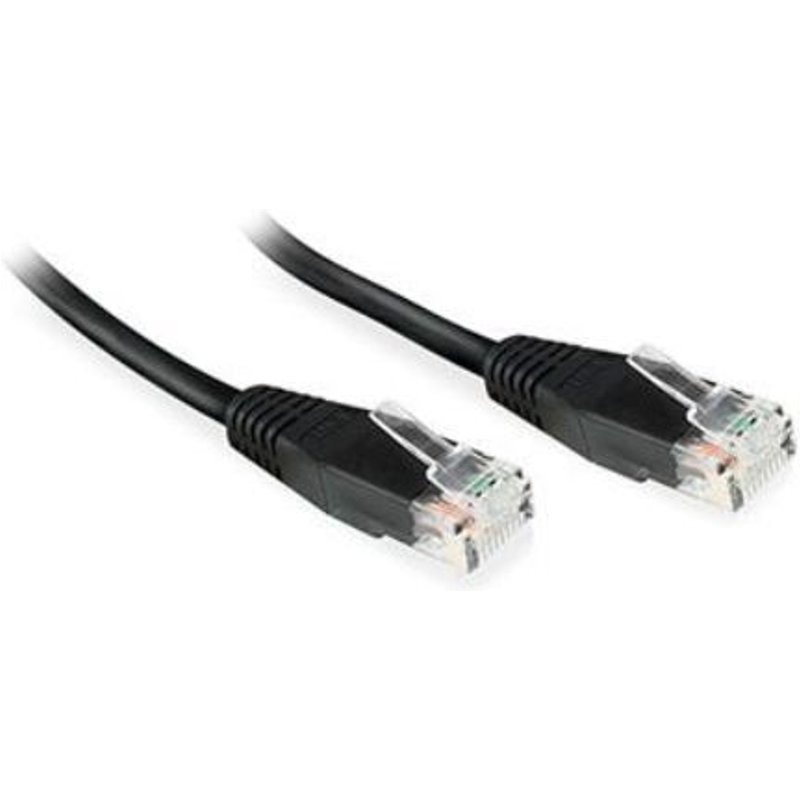 MicroConnect - U/UTP CAT6 10M Black PVC - Câbles réseau