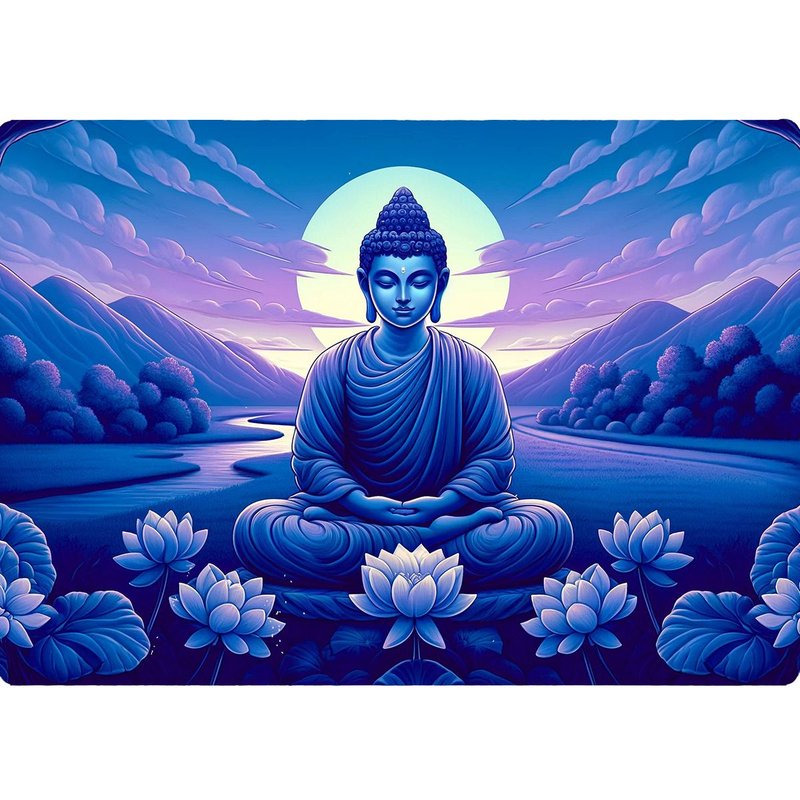 Tapis de souris sagesse de Bouddha - CBKreation