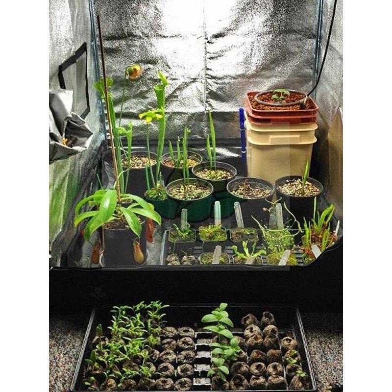 Tente De Culture Pro Polyvalente Hydroponie, Modele: 240/120/200cm