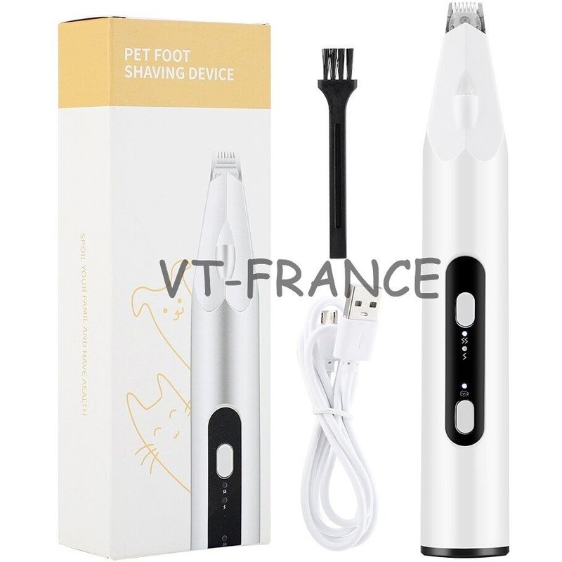 Tondeuse Pro Pattes Chiens Chats Led 9mm, Modele: Kit 1