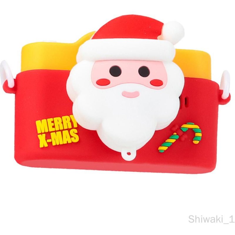 Enfants Style appareils photo numériques pour de 4-9 ans, 2 pouces écran LCD jouet caméra anniversaire cadeau pour Jaune