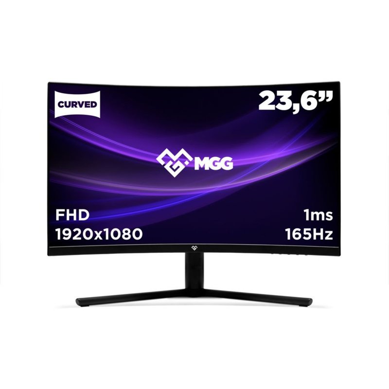 Millenium MD24 PRO - Écran LED - incurvé - 24" (23.6" visualisable) - 1920 x 1080 Full HD (1080p) @ 165 Hz - IPS - 250 cd/m² - 3000:1 - 1 ms - 2xHDMI, DisplayPort