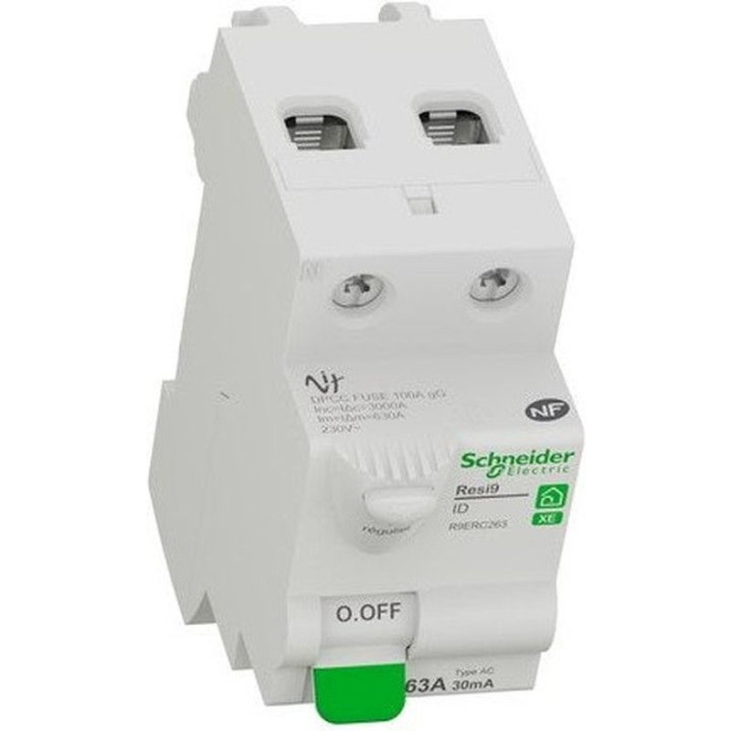 Interrupteur différentiel SCHNEIDER ELECTRIC, 30 mA 63 A type AC