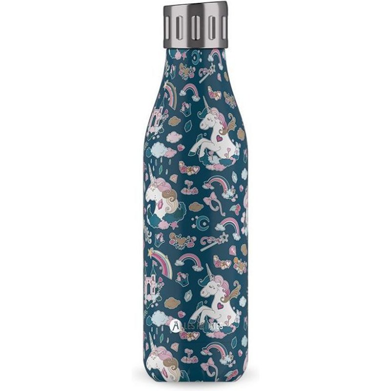 Bouteille Isotherme Sport Licorne Nuit 500 Ml
