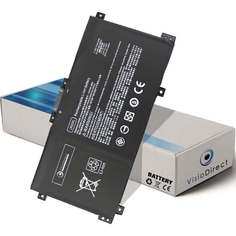 Batterie compatible avec HP Envy X360 15-CN Series 11.55V 4400Mah - VISIODIRECT -