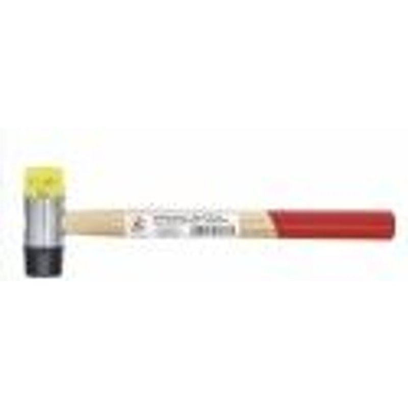 Marteau doux carrossier Ă tĂȘte 30 mm interchangeable caoutchouc plastique BGS
