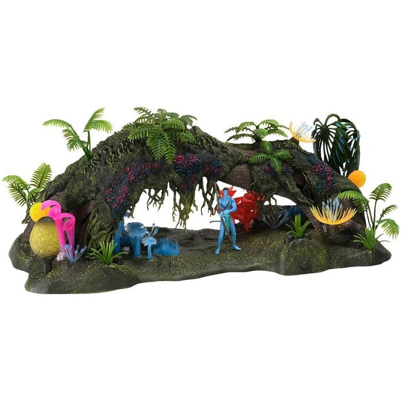Avatar - Playset Deluxe Omatikaya Rainforest With Jake Sully