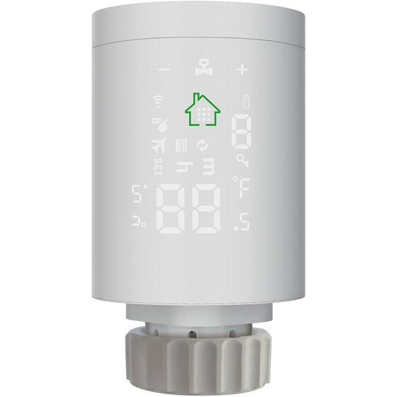 Actionneur de radiateur intelligent régulateur de température de vanne de radiateur thermostatique Programmable commande vocale via Alexa, controleur de vanne