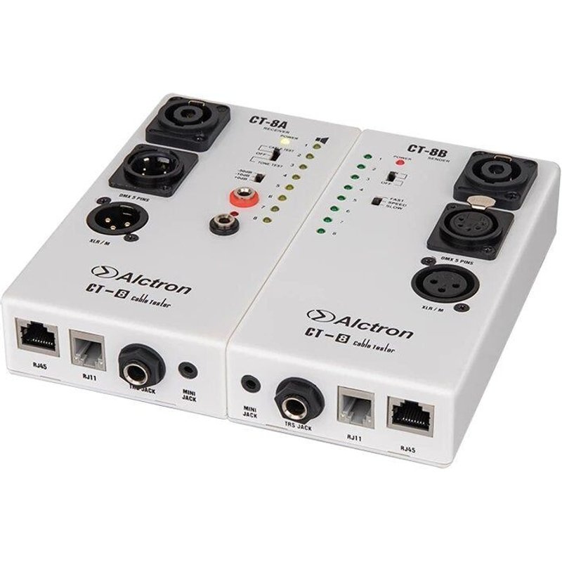 Testeur de cables audio multi-usages professionnel Test de ligne d'instruments d'ingénierie Test de séparation de cablage, Standard