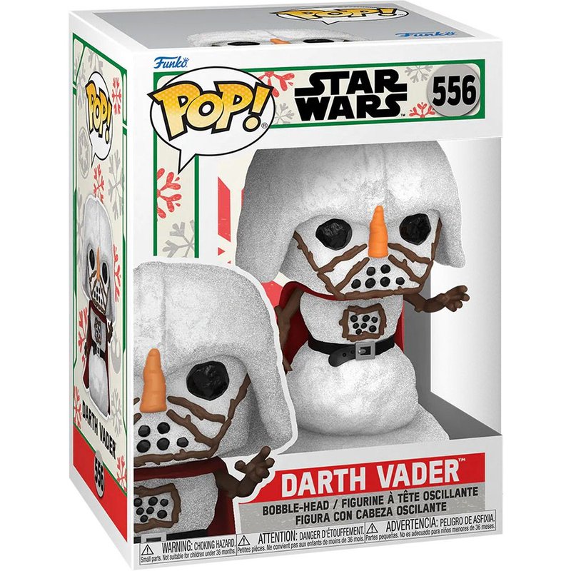 Star Wars Holiday 2022 - Figurine Pop! Darth Vader 9 Cm